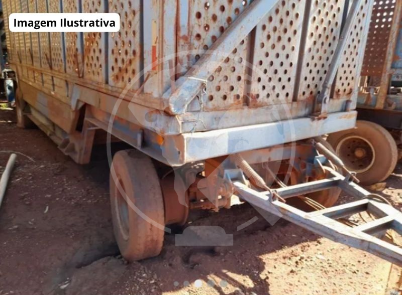 Lote 1 | SP - Leme | Veículo - Reboque Rodoviária RQ CI PR - 1991
