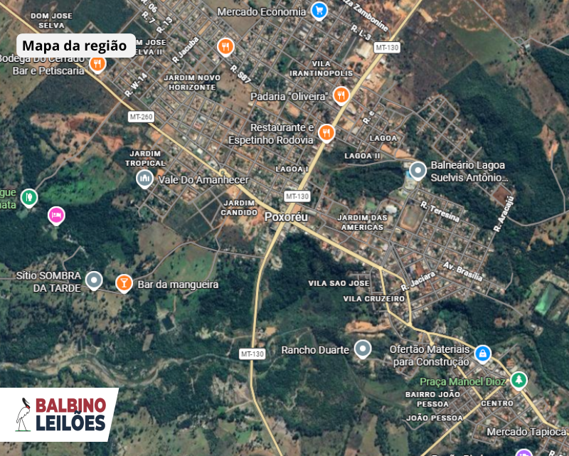 Imóvel rural em leilão em Poxoréo