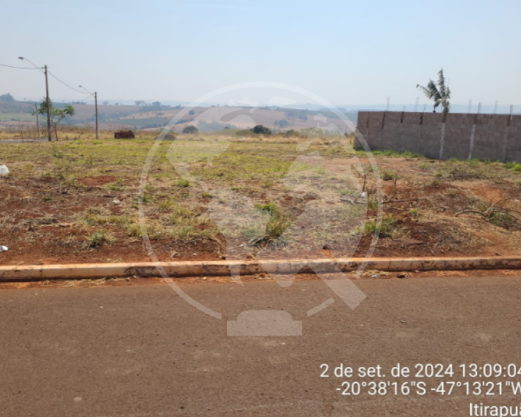 Terreno em leilão em Itirapuã