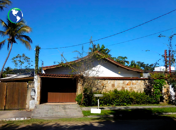 Guarujá - sp - balneário praia do pernambuco | casa com terreno de 360m²
